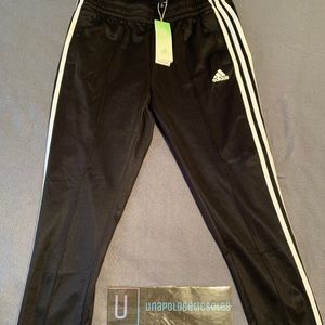 Brand new adidas snap pants